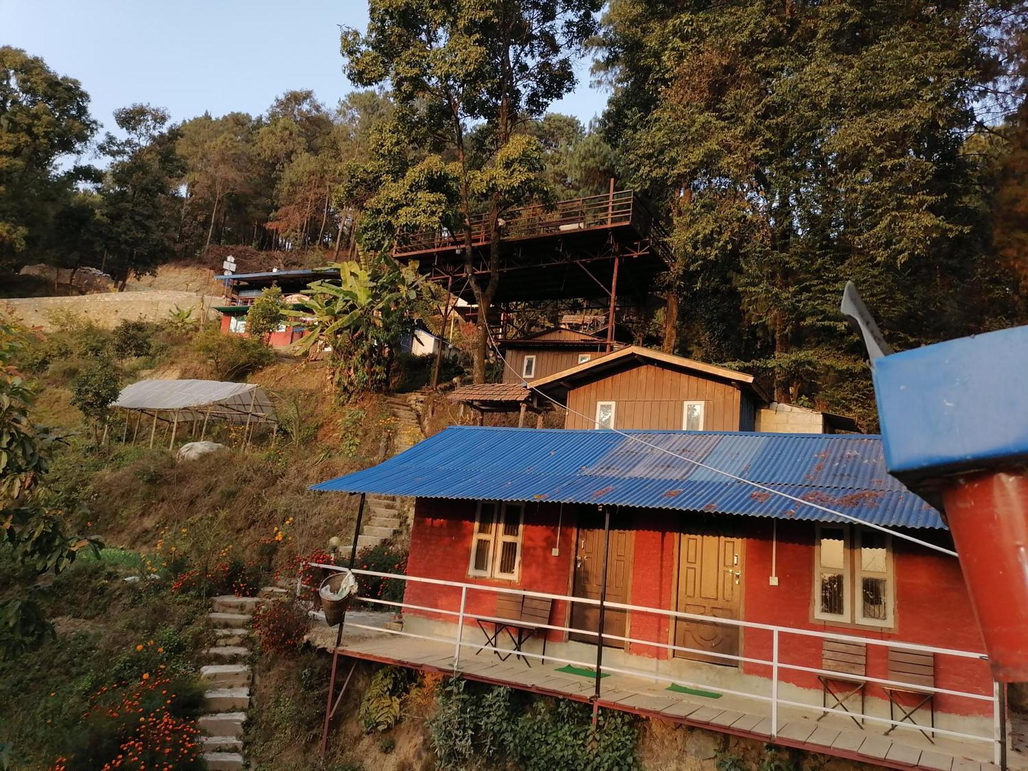 Jungle Crown Organic Homestay Nagarkot Kamer foto
